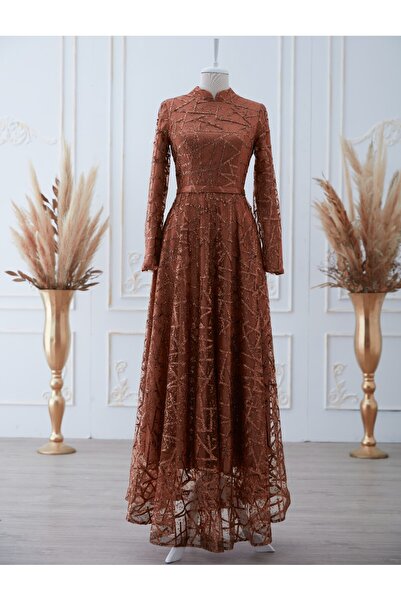 Dress Life فستان سهرة مقاس كبير لامع