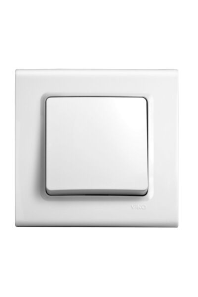 VİKO Linerra-rollina Krem Anahtar Mekanizma (çerçevesiz)