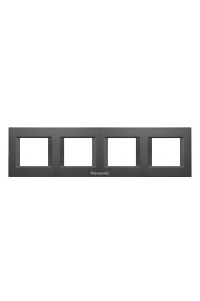 PANASONIC Viko Thea 4x2m Σειρά Optima Σκεύος Χρώμα Καπνιστού - Wvtf08501dg-tr