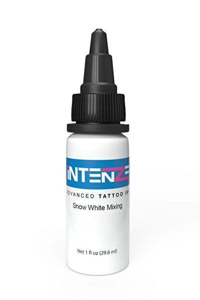 INTENSE Intenze Tattoo Ink Dövme Boyası 1 Oz Snow White