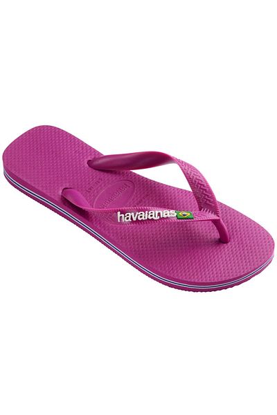 Havaianas HavBrasil Logo Rose Gum Women's Slippers