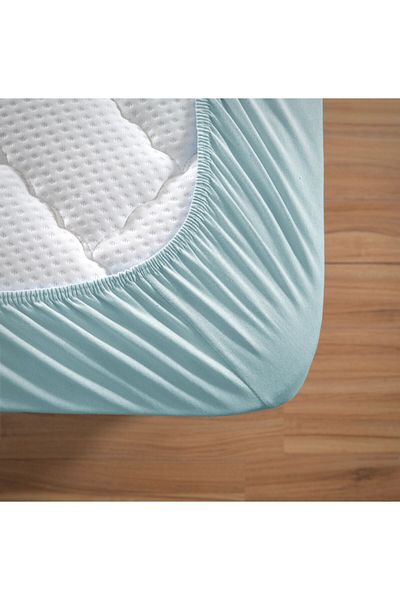 Altın Yaprak 100% Cotton Oversize Elastic Combed Cotton Crossbody + 2 Pillowcases (50X70 cm)