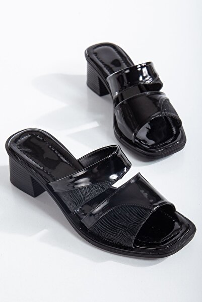 MİSS ZÜLÜF شبشب نسائي كاجوال بكعب عشبي