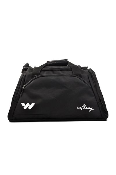 WALKWAY Unisex Black Sports Bag - Bolse Design