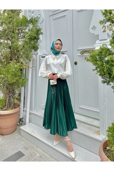 Trend Marfa Hijab πλισέ φούστα