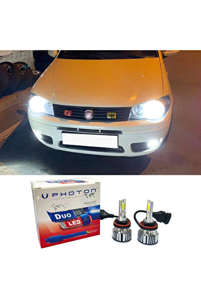 Photon Fiat Albea Led Xenon Kısa Far Ampulü H7 Duo Uyumlu Yeni Seri Beyaz