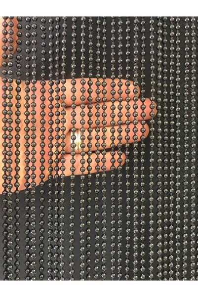 özdeğer home 100x180 kahverengi 5mm aralık Kapı Boncuk Perde Ahşap Kapı Perde...