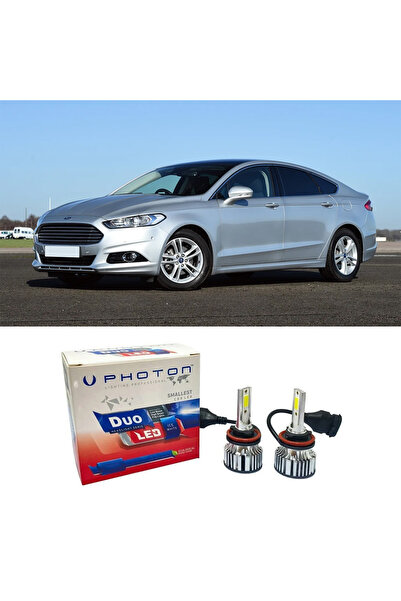 Photon Ford Mondeo Mk4 Led Xenon Sis Farı Ampulü H8 Duo Yeni Seri Beyaz 2015-...