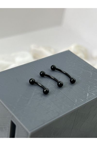 Karınca Piercing ثقب الحواجب - الحاجز المداري المبتسم، مشط الزنمة ورمز الزنمة وFrowny Daith - الفولاذ الحلزوني