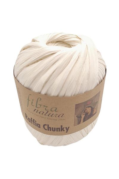 Himalaya Himalayan Raffia Fibra Natura Raffia Chunky 114-02 - Angel Bag Accessory