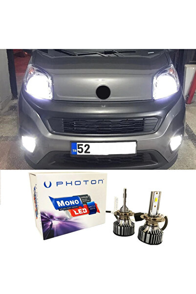 Photon Fiat Fiorino Led Xenon Sis Farı Ampulü H1 Mono Yeni Seri Beyaz