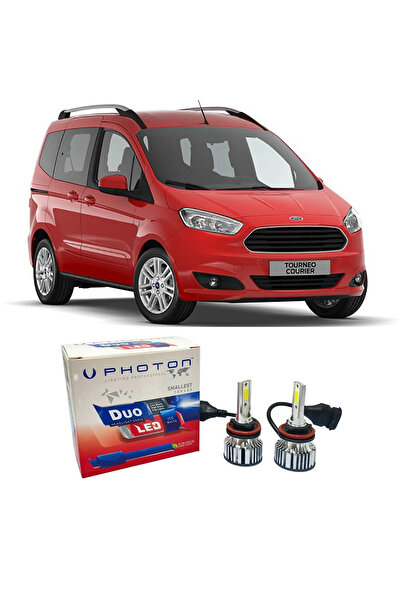 Photon Tourneo Courier Led Xenon Kısa Far Ampulü H7 Duo Yeni Seri Beyaz