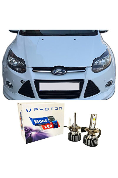 Photon Ford Focus 3 Led Xenon Sis Farı Ampulü H11 Mono Yeni Seri Beyaz 2012-2015