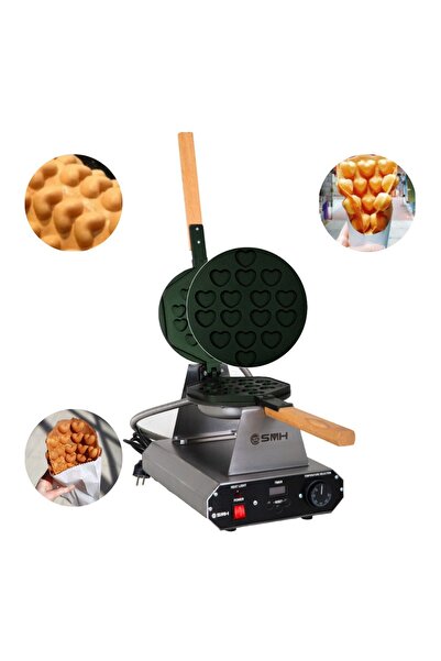SMH Bubble Waffle Makinesi Kalpli