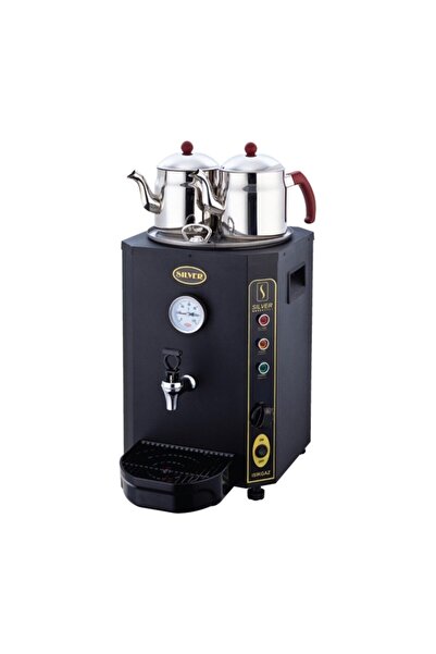 Işıkgaz Silverinox Jumbo 23 Litre 2 Demlikli Çay Kazanı Makinesi