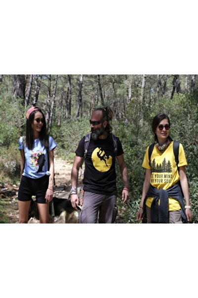 FECCY Store Unısex Baskılı Outdoor Oversize Tişört