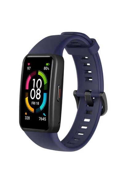 Cimricik حزام سيليكون متوافق تمامًا مع سلك Huawei Band 6 Honor Band 6