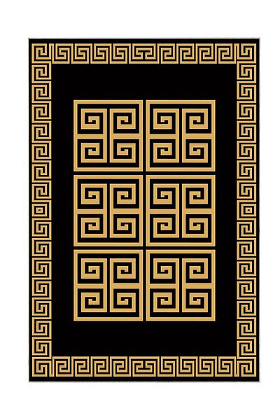 Alanur Home Alanur Trend Non-Slip Base Digital Bathroom 2-Piece Toilet Set Kt461 Gold