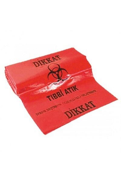 Florex 810 grams Medical Waste Printed Jumbo Size (80x110 Cm) Garbage Bag 10 Rolls 10*10=100 Pieces