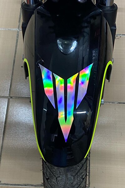 Banxtre Motor için Dekoratif Sticker Hologram MT Etiket Uyumlu