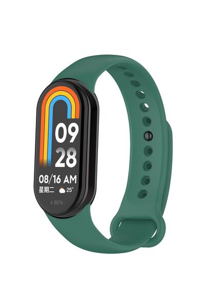 CONOCER Xiaomi Mi Band 8/9/10 Uyumlu Yüksek Kalite Silikon Kordon Kayış