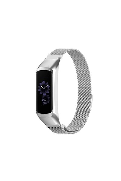 CONOCER حزام حبل مغناطيسي من القش المعدني متوافق مع هاتف Samsung Galaxy Fit 2 R220