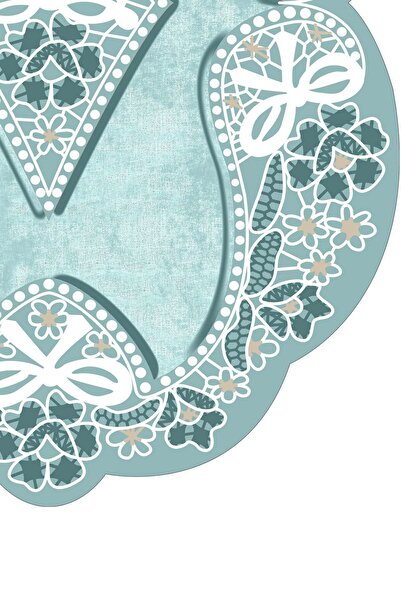 Alanur Home Alanur Yasemin Лазерне різання 2-компонентний набір для ванної кімнати St210158mv