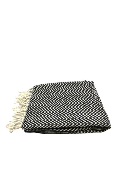 FUNNDY Set of 3 Peshtemal Beach Towels - 100% Cotton, XXL 100x180cm, Summer