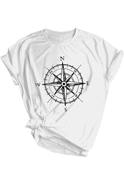 FECCY Tricou oversize unisex imprimat pentru exterior - Magazin
