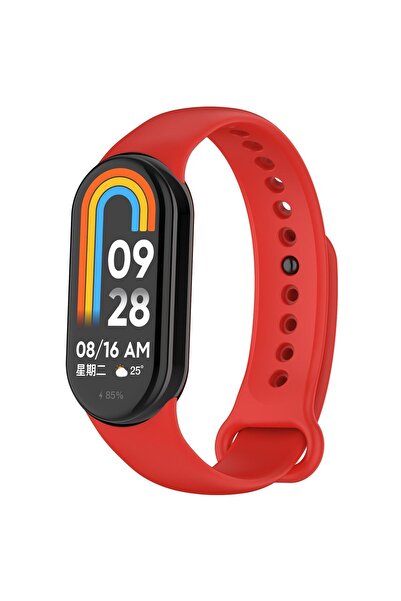 CONOCER Xiaomi Mi Band 8/9/10 Uyumlu Yüksek Kalite Silikon Kordon Kayış