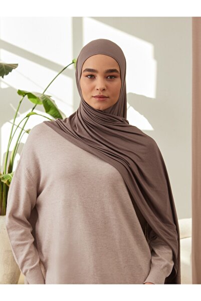 Femple Modest Πρακτικό Premium Jersey Shawl |   Χρώμα: Desert Dust |   Μέγεθος: Ενήλικας |   Ραμμένο στο πηγούνι |   Στιγμιαίο Χιτζάμπ