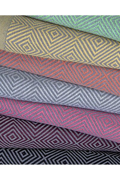 Denizli Concept 175x230 Cm Vibrant and Stylish Mustard Sofa Cover - Durable and Easy Care