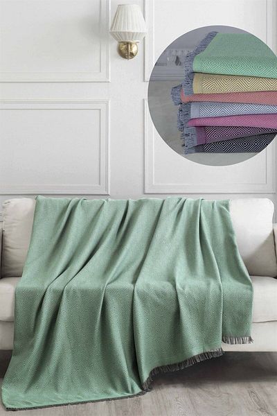 Denizli Concept Πράσινο κάλυμμα καναπέ - 175x230 cm - Ανθεκτικό και εύκολο στο καθάρισμα
