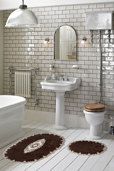 Alanur Home Selonya Welsoft Oval 2 Li Kt тъмнокафяв