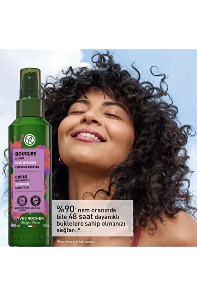 Yves Rocher Bukle Belirginleştirici Bakım Kremi - Kıvırcık Ve Dalgalı Saçlar 150 ml
