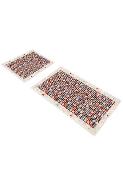 Alanur Home Σετ ψηφιακού καθίσματος τουαλέτας Dekoreko 1840 Pattern 1