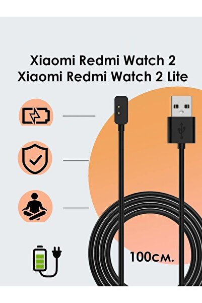 CONOCER Redmi Watch 2 Lite- Redmi Watch 3 / Xiaomi Mi Band 7 Pro Uyumlu Şarj Kablosu