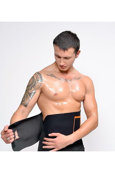 SAUNA SUIT Men's and Women's Thermal Sauna Sports Belt - Zay1Flama Ya? Waist Belt