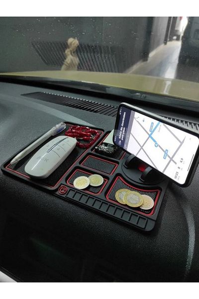 FORX5 Kemboss In-Car Torpedo Anti-Slip Pad Phone Holder Numberer Organizer Torpedo Organizer