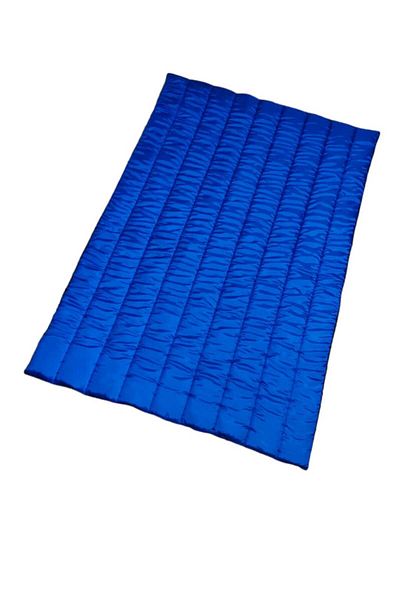 CAMP STORY Pat dublu de camping Nova - 135x210 cm, ALBASTRU