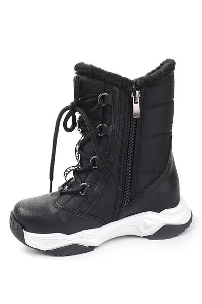 Papuçsepeti Καλάθι παπουτσιών 3474 Boy's Woolly Thermo Sole Snow Boots