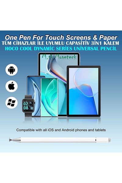 m.tk moveteck Apple iPad Pro Air and Android Compatible Touch Writing Drawing Tablet Pen