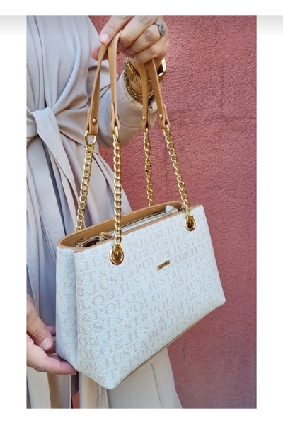 Just Polo حقيبة يد وكتف نسائية أصلية من Justpolo