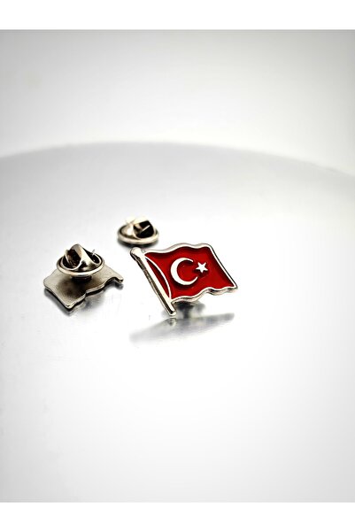 YÖRÜK TASARIM 4 Lü Yaka Rozeti Silver Set