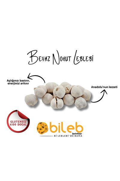bileb serinhisar bi leblebi'de bana 400 gr White Chickpea Chickpeas