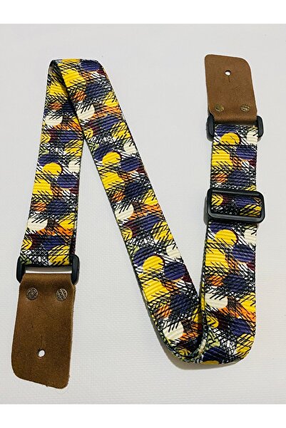 GMC MUSIC STORE Гітарний ремінь з натуральною шкірою