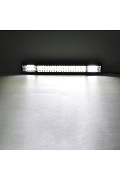 C9 Off Road 3 Sıra 540w 5 Modlu Modlu Led Lamba Sabit Beyaz Ve Turuncu 108 Cm 3030 Cree Led
