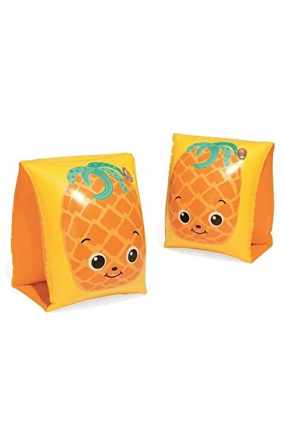 Ozsport 3-6 سنوات 19-30 كجم أكمام سباحة للأطفال - نمط فاكهة الأناناس قابل للنفخ لحمام السباحة