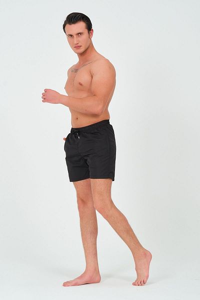 vawensea Men's Black Parachute Sea Shorts