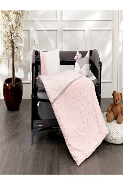 Momi Shop Momishop Fox Park Yatak Uyku Seti Pembe